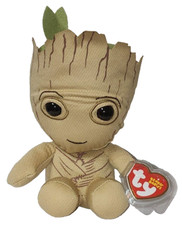 Ty  Beanie Baby - GROOT Marvel Guardians of the Galaxy 6" NEW MWMTs Stuffed Toy