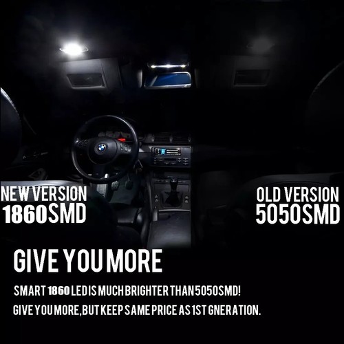 14pc xenon white LED premium interior light kit for VW Volkswagen Scirocco 3 3R - Picture 12 of 12