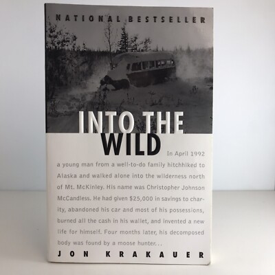 Into the Wild by Jon Krakauer ***Free Shipping/Each Added Trade PB/HC