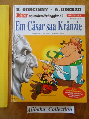 Rare Comics Astérix 24 Laurel Caesar Em Casar Saa Kranzie Langue Asterix Uderzo