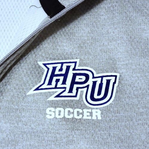 TEAM ISSUED High Point Panthers soccer adidas gray long sleeve 1/4 zip Men's XL - Picture 4 of 5