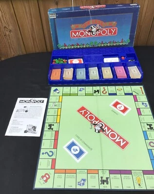Monopoly De luxe ancien pions en métal - Parker Tonka 1992 - Photo 1/4