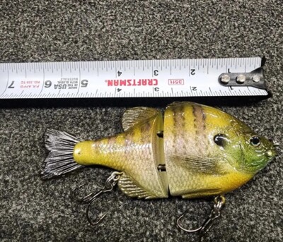 Réplique d'appât Gill Glide Sly Guy - SlyGuy Swimbait SS évier lent