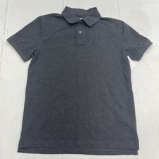 Old Navy Dark Gray Classic Fit Short Sleeve Polo Mens Size Small New