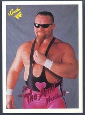 1990 Classic WWF Jim The Anvil Neidhart #46 MINT Wrestling Card Hart Foundation