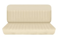 Truck Seat Covers Fits 1961-1986 Chevy Ck 10-20 Front Bench No Headrests Sand