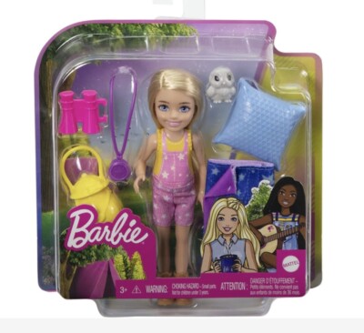 Barbie - Extra Mini Model 3 & Barbie - It Takes Two - Vive Camping Box