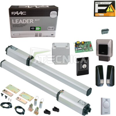 FAAC LEADER KIT 105633445 hydraulischer Flügeltorsatz 1,8mt für Tür