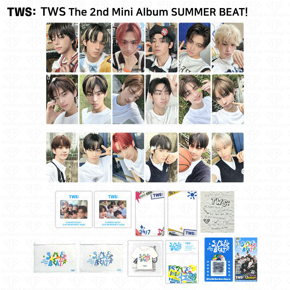 TWS The 2nd Mini Album SUMMER BEAT Official Photocard Shinyu TWS The 2nd Mini Album SUMMER BEAT Official Photocard Shinyu