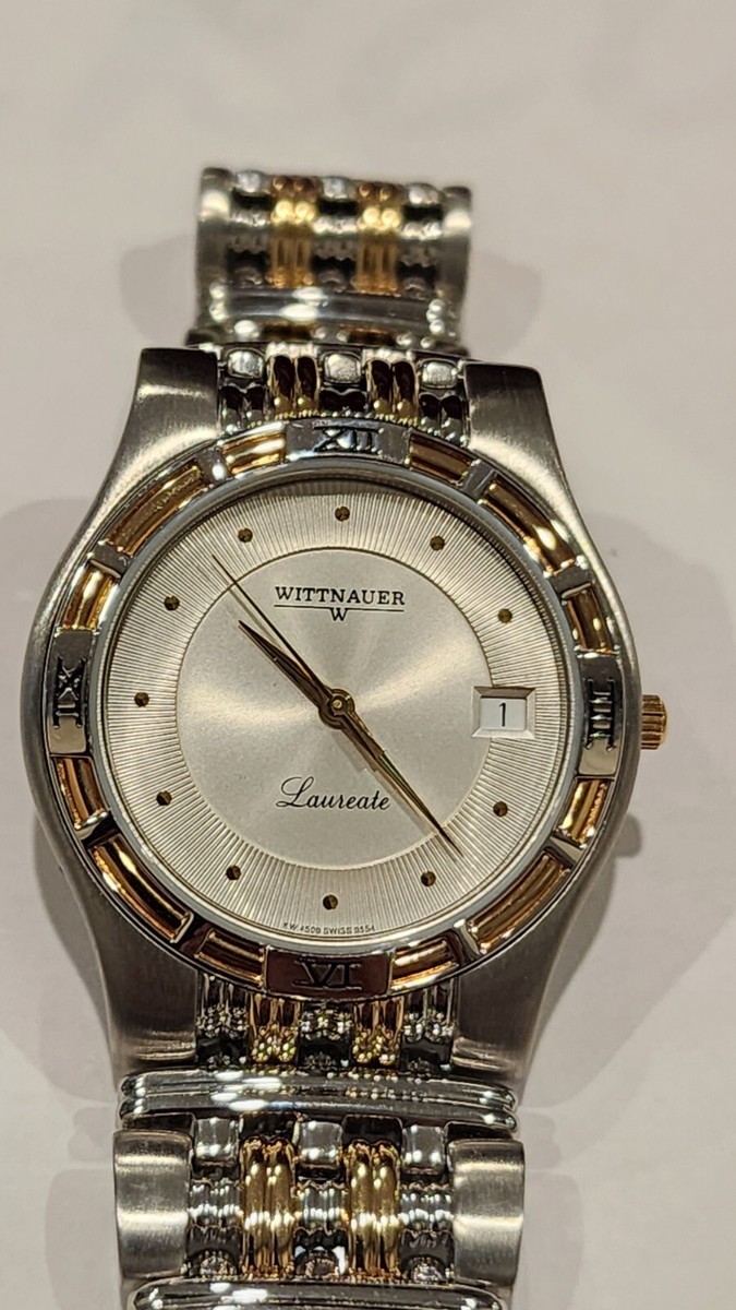 WITTNAUER ウィットナー 9554 メンズ クォーツ 腕時計 稼働品 WITTNAUER LAUREATE WATCH KW 4509 SWISS 9554 Men's Wittnauer Watch