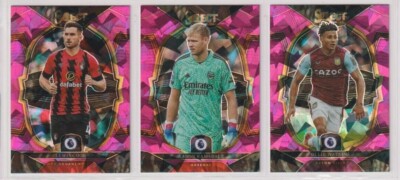 2022-23 Panini Select Premier League EPL PINK ICE Prizm You Choose Finish Set
