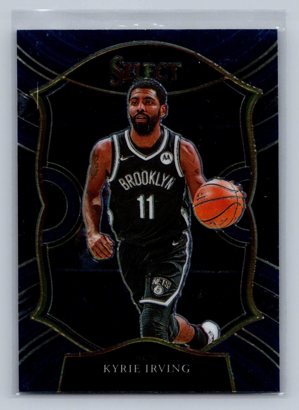 2020 Panini Select #42 Kyrie Irving Concourse Blue