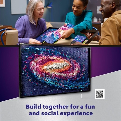 LEGO® Art The Milky Way Galaxy 31212 Wall Art,Space and Astronomy Toy,Building S - Picture 5 of 11