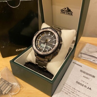 CASIO PRO TREK Uhr Bluetooth PRT-B70T-7JF Gebraucht aus JAPAN