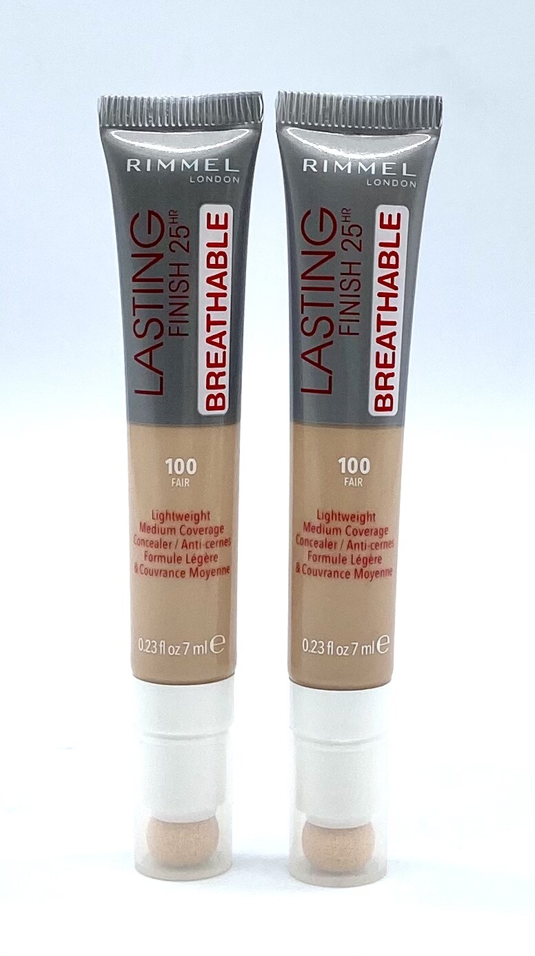 2 УПАКОВКИ - Стойкий консилер Rimmel на 25 часов дышащий 023 унции - ВЫБЕРИТЕ ЦВЕТ 3590₽