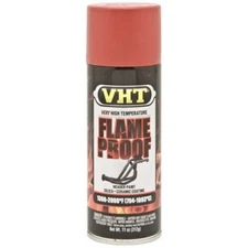 Duplicolor SP109 VHT Flameproof Coating Paint, Flat Red, 11 Oz Can, Up To 2000 F