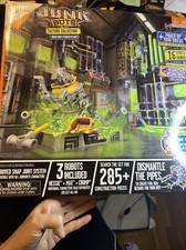 HEXBUG JUNKBOTS Large Factory Collection New Port Power Plant 285 3 Robots