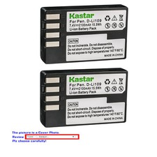 Kastar Replacement Battery for Pentax D-Li109 D-BC109 Pentax K-50 K50 Camera