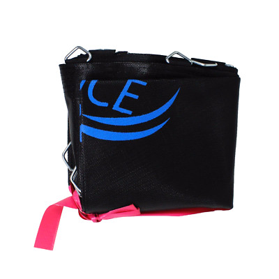 Upper Bounce schwarz 8'' Trampolin Matte mit 42V Ringen, 5'5'' Federn UBMAT-8-42-5.5