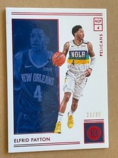 2018-19 Panini Encased ELFRID PAYTON #16 Red Base /35      New Orleans Pelicans