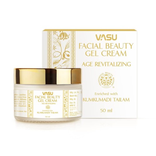 Vasu Kumkumadi Tailam Facial Beauty Gel Face Cream – 50 ml LIMITED STOCK - Picture 3 of 3