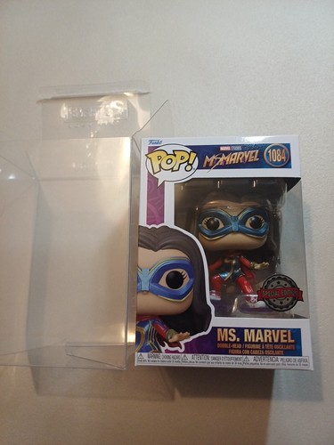 Ms Marvel 1084 Marvel Studios Ms Marvel Special Edition Funko Pop! + Protector
