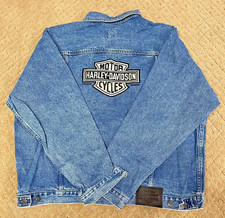 Harley Davidson - Classic Denim Jean Jacket - (XL) - Vintage - NEW with Tag!