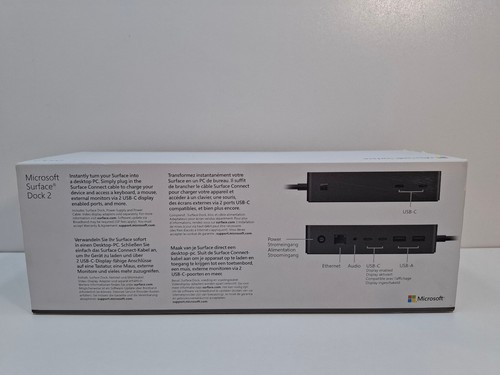 Microsoft Surface Dock 2 Dockingstation - Schwarz (mit OVP)(NEUWARE) - Bild 2 von 2