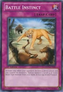 Battle Instinct - DREV-EN064 - Common - 1st Edition x3 - Lightly Played