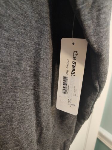 Sweatshirt Project 1X grau Sweatshirt gebunden V-Ausschnitt Neu mit Etikett - Bild 2 von 6