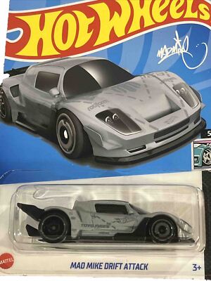 Hot Wheels Mad Mike Mazda 787D Drift Attack, Gray | eBay