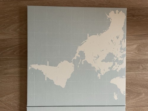 Ikea Weltkarte Wanddeko Bilderset - Bild 4 von 4