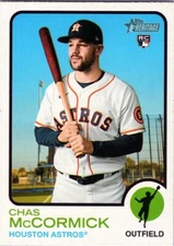 2022 Topps Heritage #182 Chas McCormick RC Houston Astros