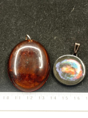 Lot De 2 Pendentifs - Modèle REF11806JB - Occasion, Idéal Pour Personnalisation