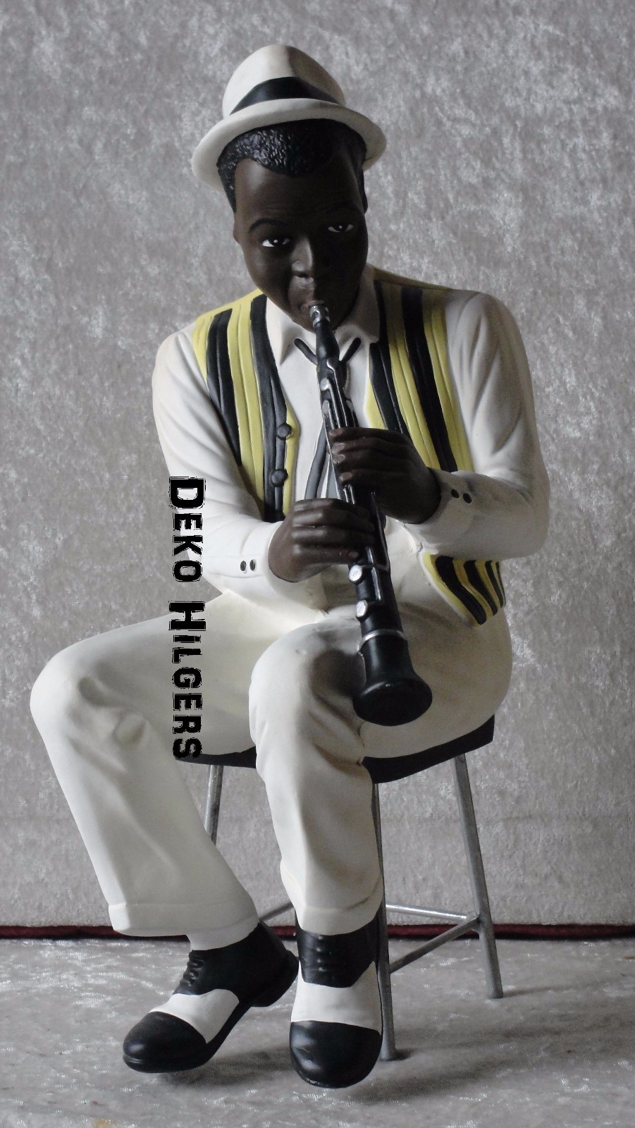Klarinette Figur Jazz Musiker Skulptur Jazzfigur Afrika Musik Werbefigur Deko 33 Klarinette Figur Jazz Musiker Skulptur Jazzfigur Afrika Musik Werbefigur Deko 33
