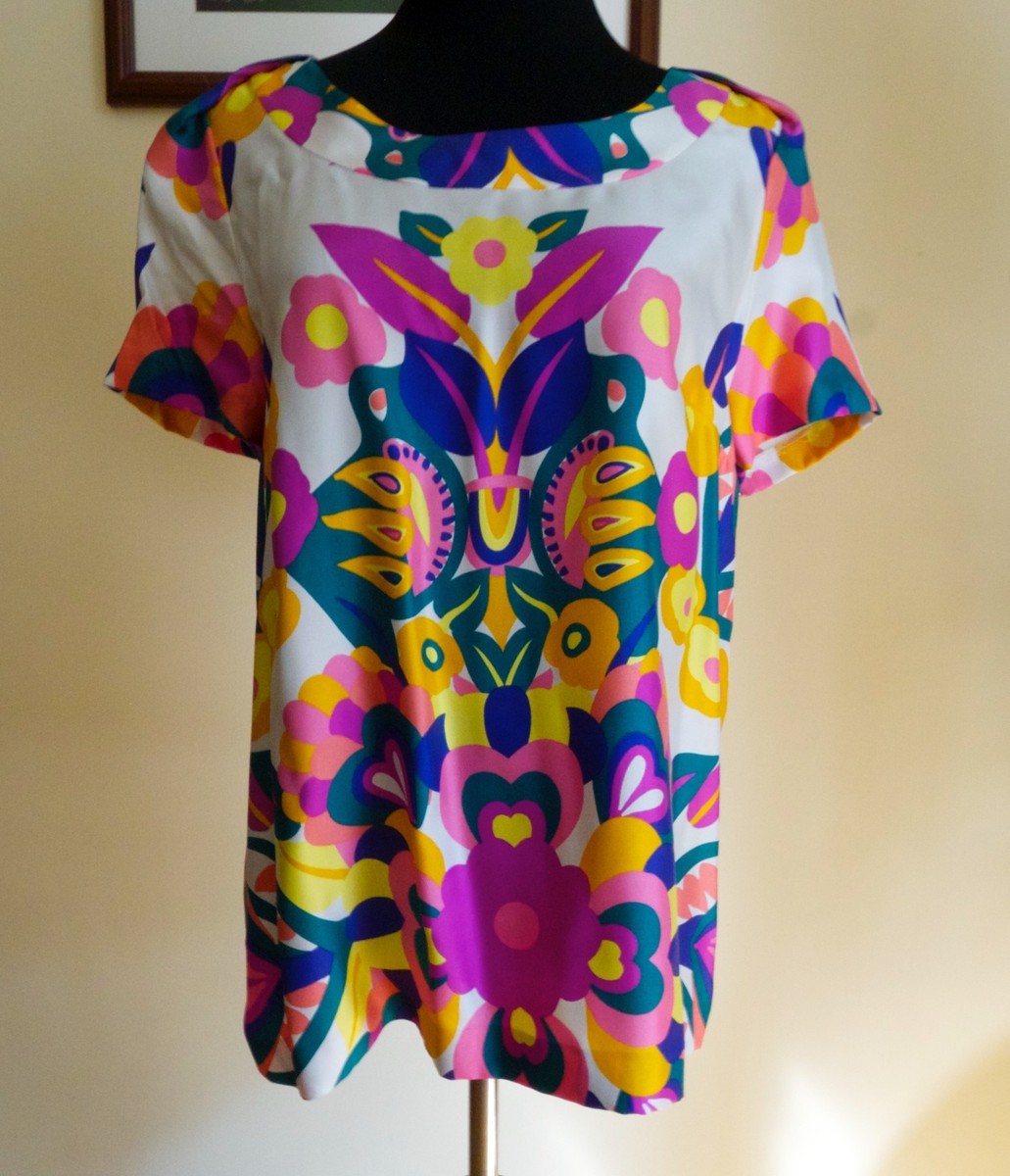 New NWT See By Chloe Silk Top size 46/10 | eBay