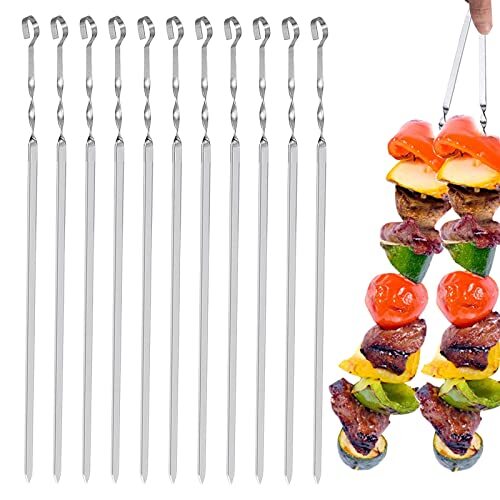 8 Stück Teleskop Grillspieße Edelstahl - Marshmallow Spieße Für Camping