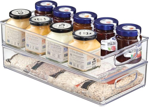 iDesign Plastic Kitchen Storage Organizer Binz with Handles for Pantry, - Picture 6 of 7
