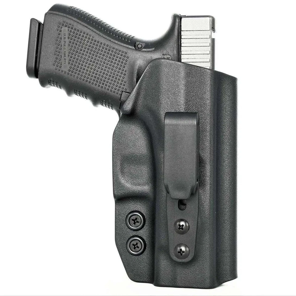 Tuckable IWB Holster fits: Glock 19 19X 23 32 45 (Optic Ready) - Rounded Gear - Image 2 of 4