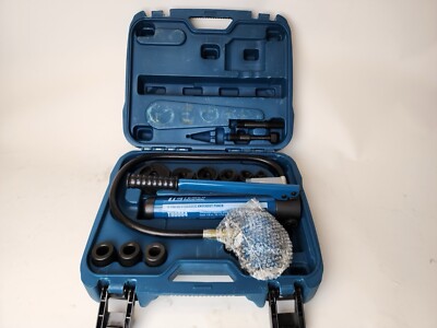TEMCo 2'' HYDRAULIC KNOCKOUT PUNCH Electrical Conduit Hole Cutter Set KO Tool Kit