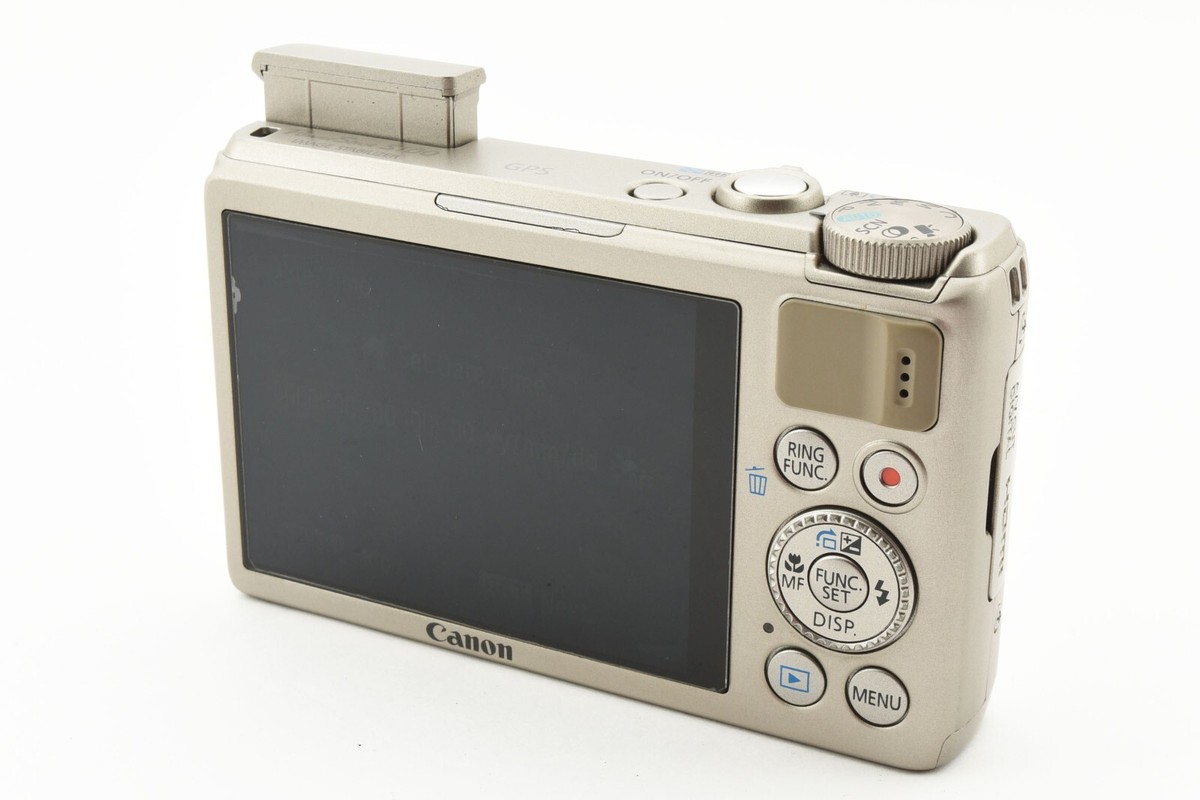 Canon PowerShot S100 12.1MP Digital Compact Camera Silver