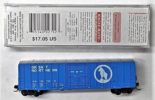 MTL Micro-Trains 27070 Great Northern GN 138738 50 pies vagón de carga | Zustand: New