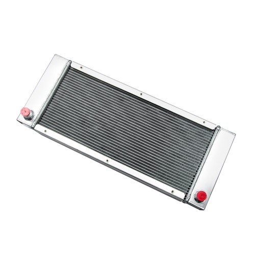 Aluminum Radiator For Bobcat Skid Steer 642 642B 643 722 742 742B 743 6571713 - Picture 9 of 11