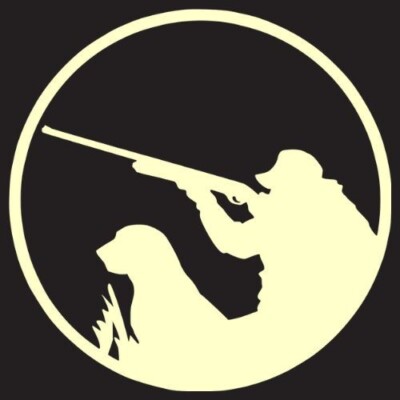 Duck Hunter And Lab Dog Vinyl Decal