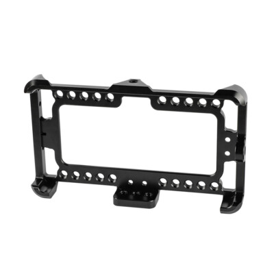 BGNING Aluminum Monitor Cage Bracket Camera Mount Stabilizer For FeelWorld F5