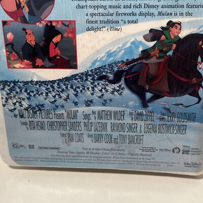 Disney - もん Mulan (VHS, 1999) Great Disney Classic! Brand New Sealed