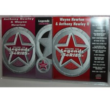 KARAOKE CDG Legends Series ANTHONY NEWLEY / WAYNE NEWTON 2 DISC In Plastic/Print