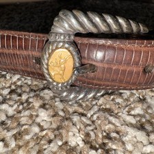 Brighton museum collection belt in size XL 37809 Leather Belt
