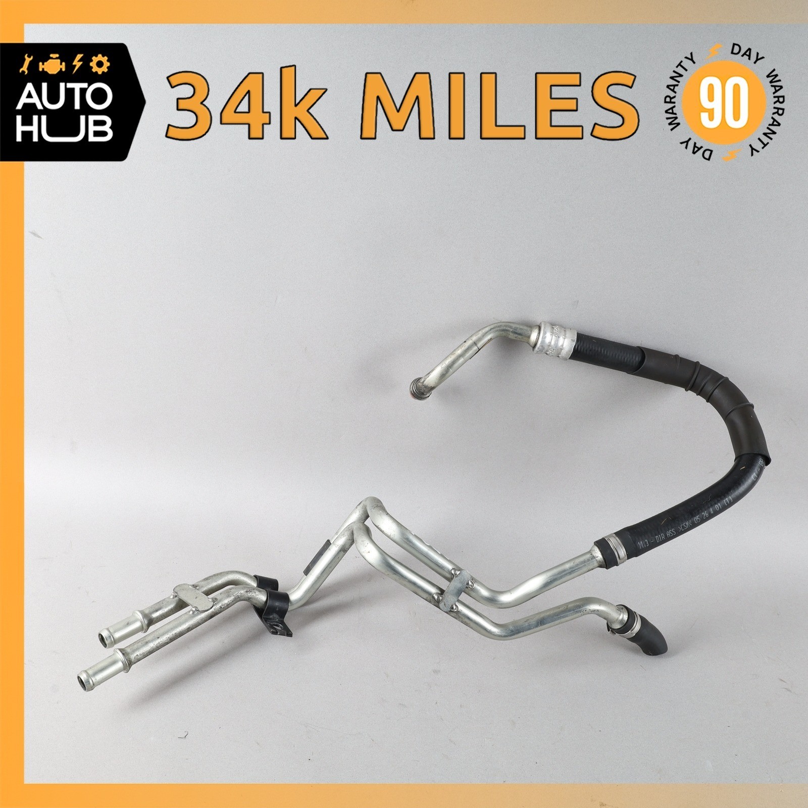 05-12 Aston Martin DB9 Power Steering Cooling Hose Pipe Line 4G433A713AC OEM 34k