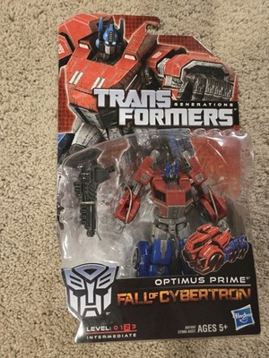 Transformers Fall of Cybertron FOC Game Optimus Prime Deluxe Generations NEW